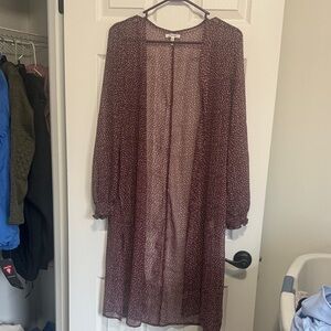 Maurices Burgundy Tunic
